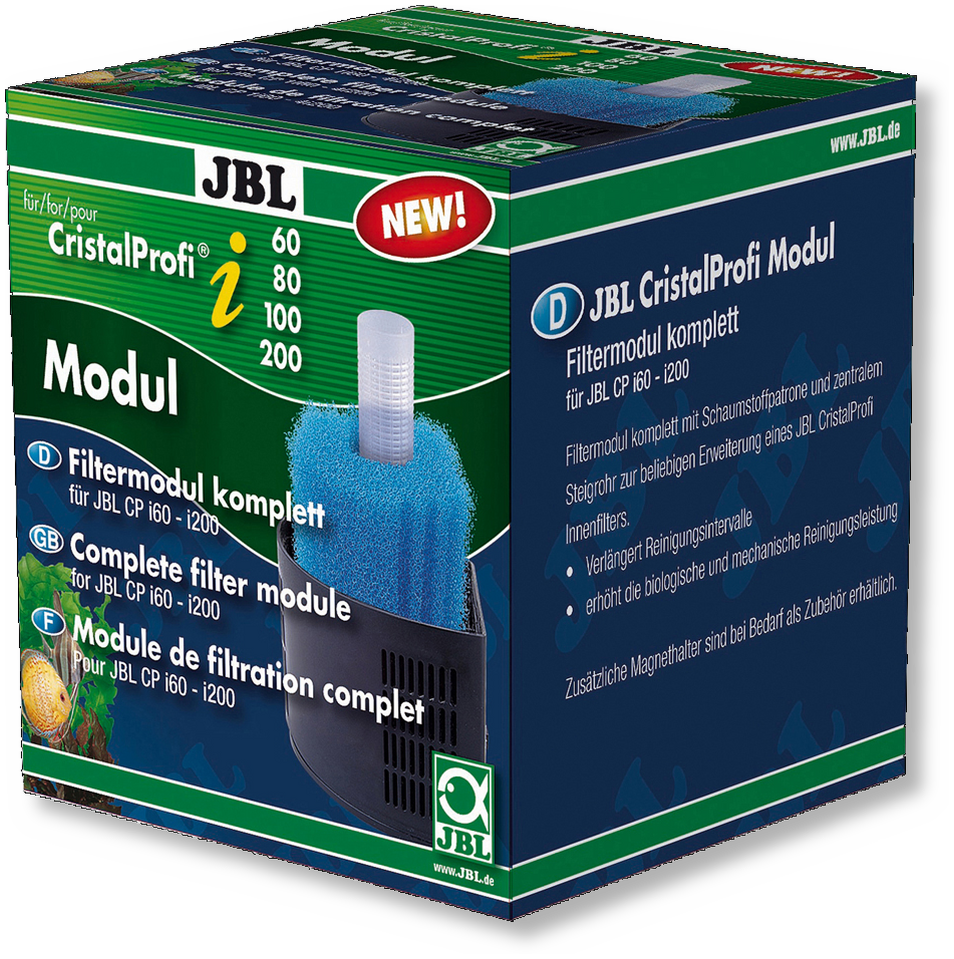 JBL UniBloc Mousse pour CristalProfi i60/i200 pour Aquariophilie 
