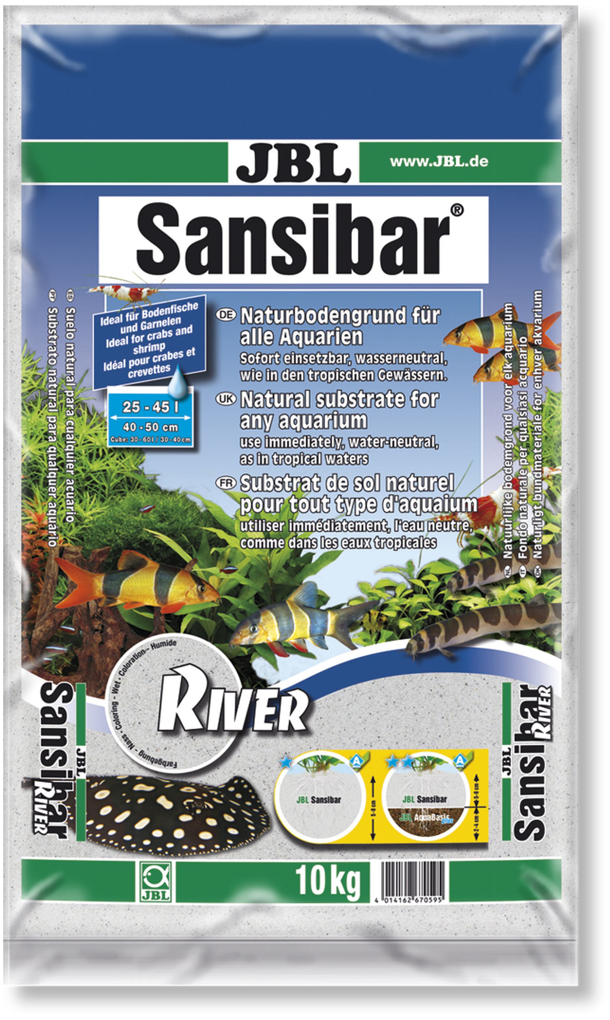 River coarse-grained sand in aquarium. Recommendations for selecting soil River coarse-grained sand in aquarium. Recommendations for selecting soil