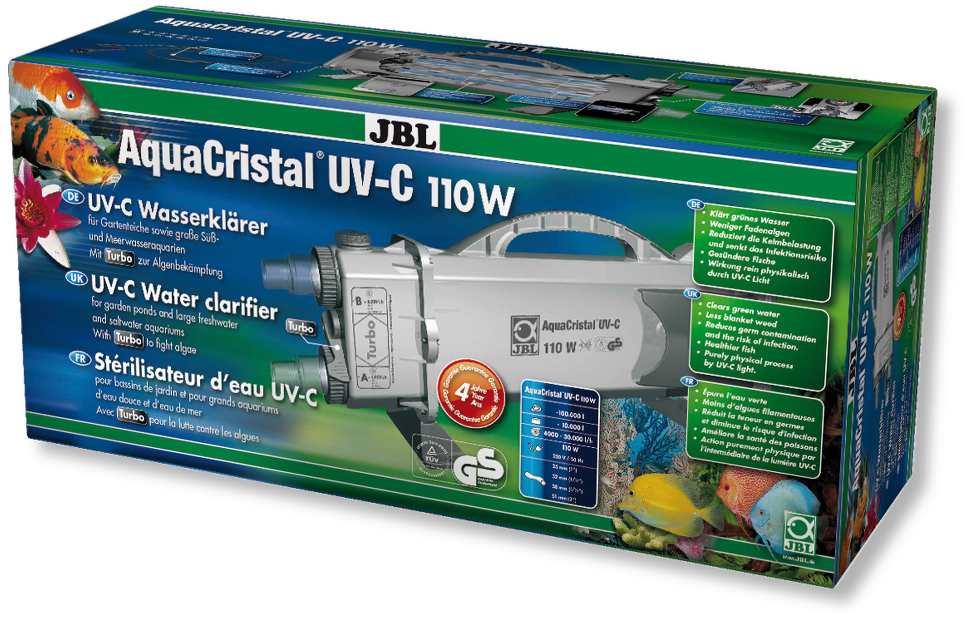 X JBL AquaCristal UVC 110 W