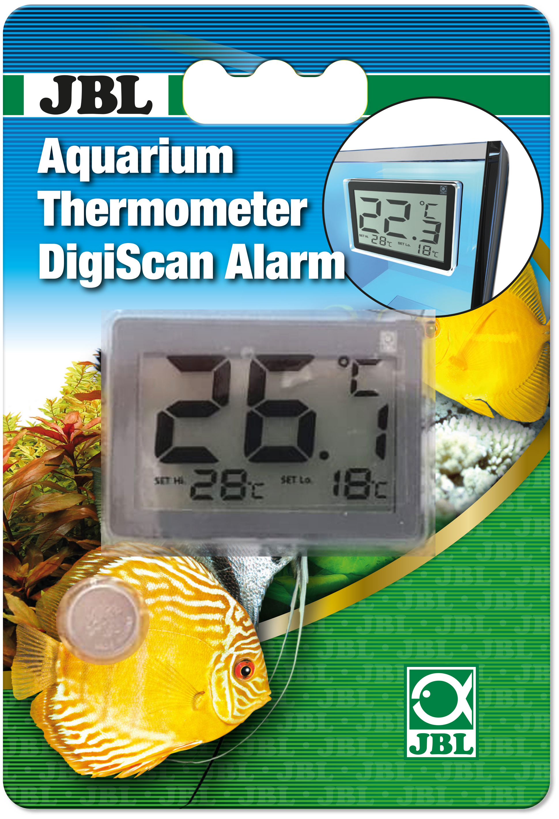 Aquariumthermometer DigiScan Alarm