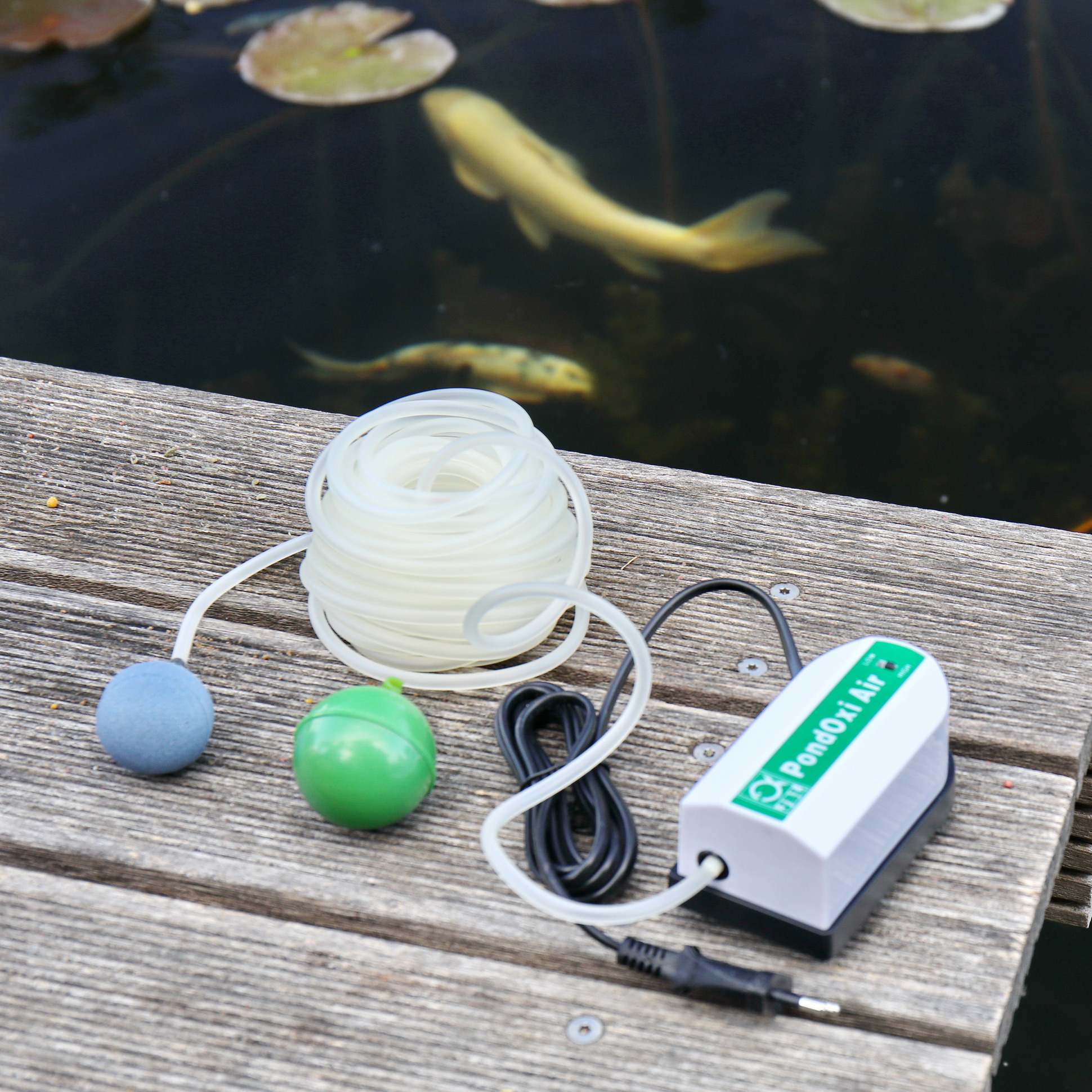 JBL Schwimmer+AntiKnik für PondOxi-Set-hält Ausströmerstein im Gartenteich Teich 