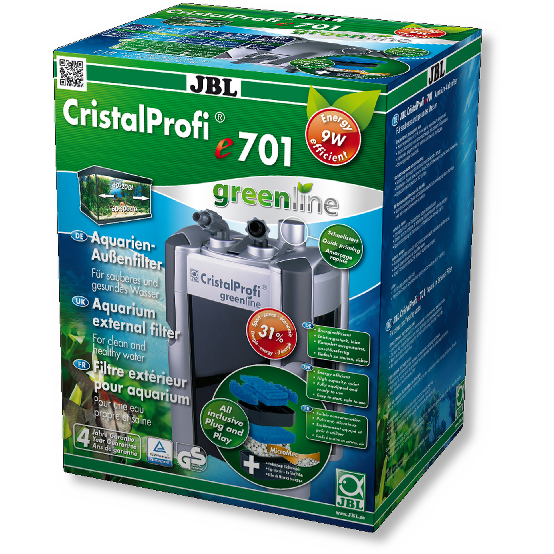 Jbl Cristalprofi E701 Greenline
