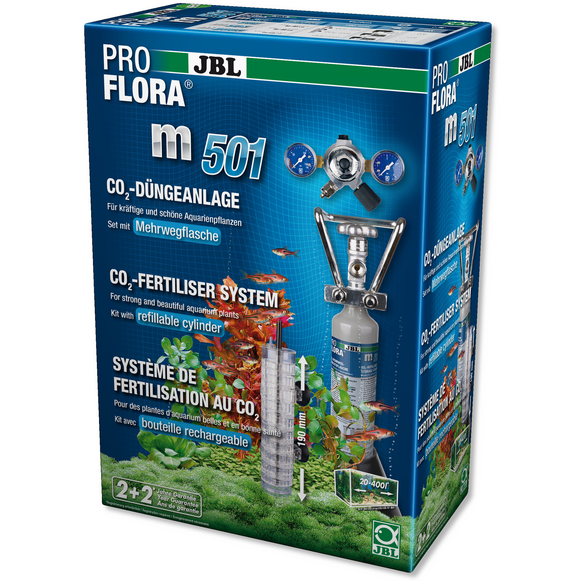 Jbl Proflora M501 Co2 Plant Fertiliser System Complete Kit