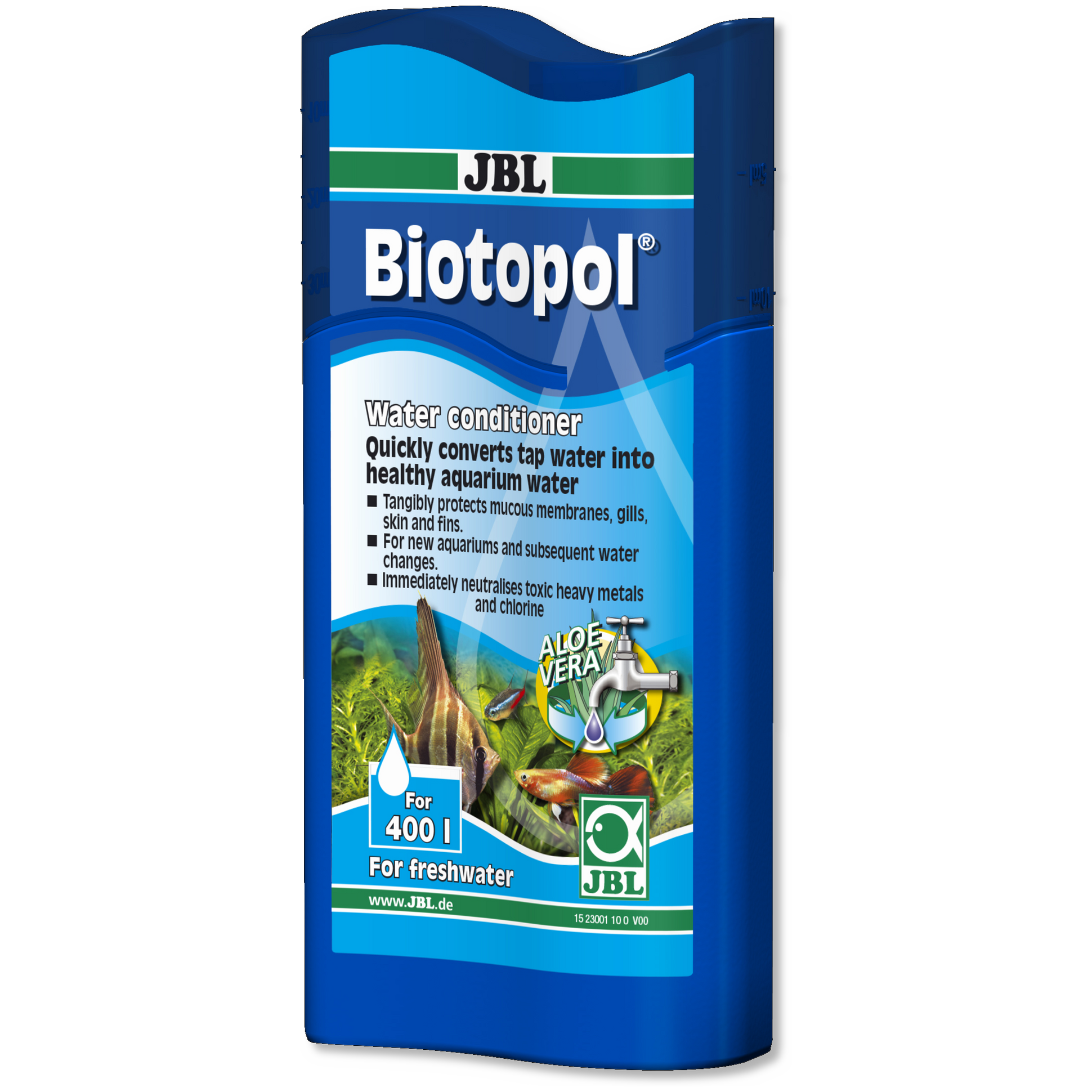 JBL Nano-Biotopol Betta Wasseraufbereiter – 15 Ml, Für Kleine Aquarien, Mit Aloe Vera