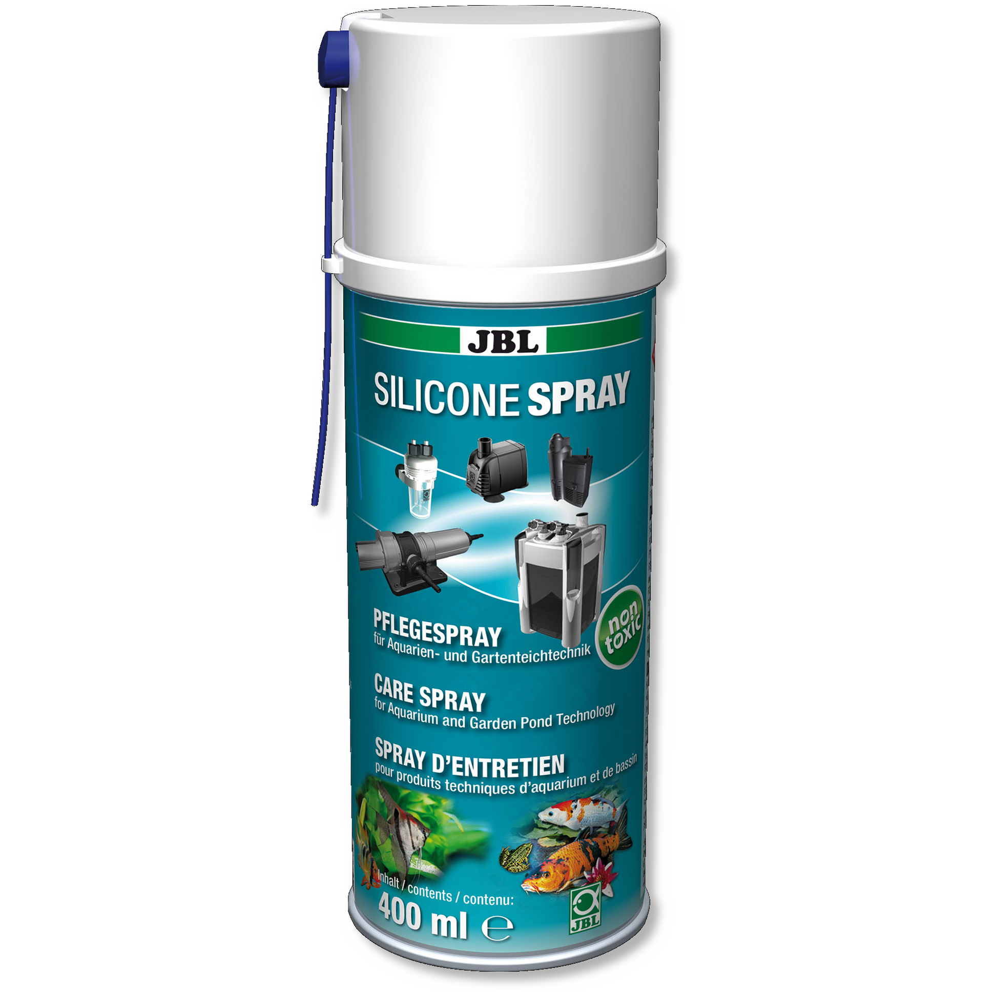 JBL SILICONE SPRAY Spray d'entretien pour technique d'aquarium et bassin