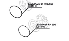 JBL CP 120/250 těsnění krytu rotoru