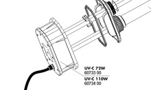 JBL AC UV-C unità elettrica 72 W