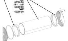 JBL PC UV-C 5 W Kit envel. verre + réflecteur