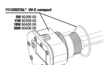 JBL ProCristal Compact UV-C 5 W elektrojednotka