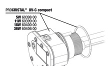 JBL PC Compact UV-C 5 W elektrojednotka