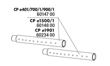 JBL CP e4/7/900/1,2 Tubo difusor kit, 2 peças