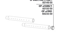 JBL CP e4/7/900/1,2 Tampão para tubo difusor
