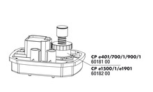 JBL CP e4/7/900/1,2 parte base pulsante avvio