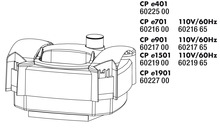 JBL CP e701 Głowica pompy greenline