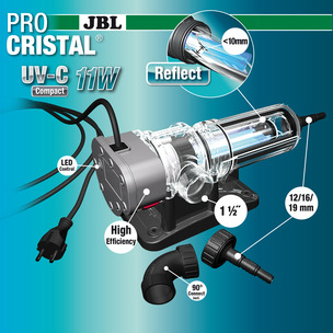 JBL ProCristal Compact UV-C Aclarador de Agua