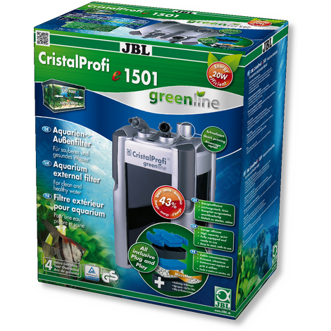 bundle To detect cloth JBL CristalProfi e1501 greenline External filter for aquariums from 200