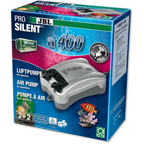 JBL PROSILENT a400 Air pump for freshwater and saltwater aquariums from 200  to 600 l