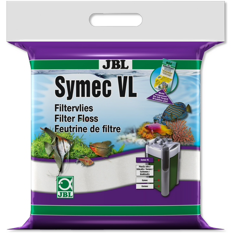 Symec JBL Filterwatte für Aquarienfilter gegen alle Wassertrübungen