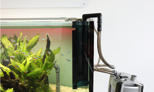 Aquarium Filtre à eau Brosse long tube brosse de nettoyage Brosse tuyau  flexible Brosse