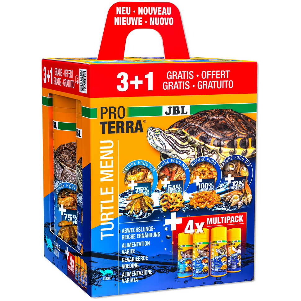 JBL PROTERRA TURTLE MENU 250 мл 3+1