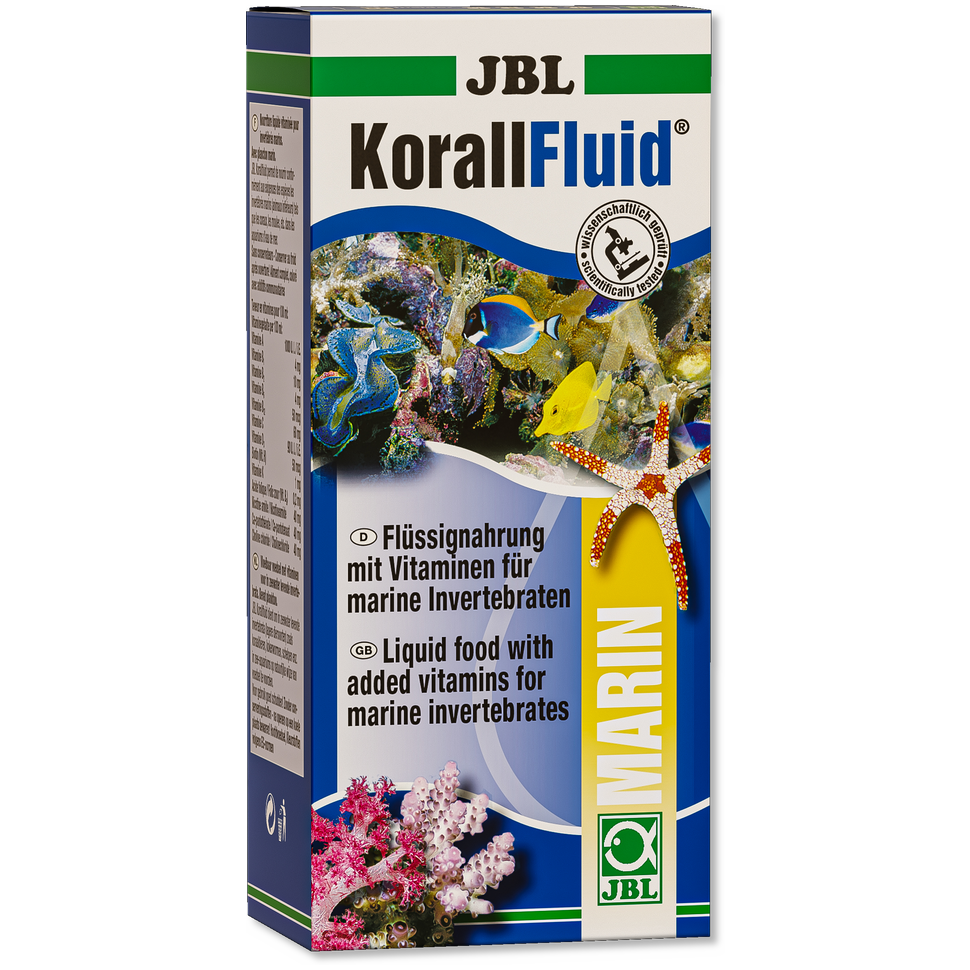 3 unidades JBL korallfluid 3 x 500ml sparpack líquido alimento para corales