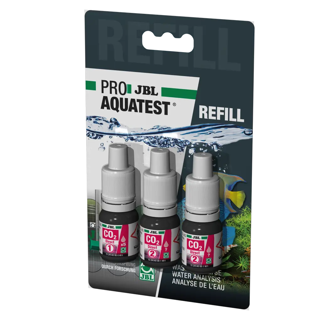 Contrôle simple et sûr des paramètres de l'eau des aquariums. Détermination de la teneur optimale en dioxyde de carbone pour les aquariums d'eau douce.