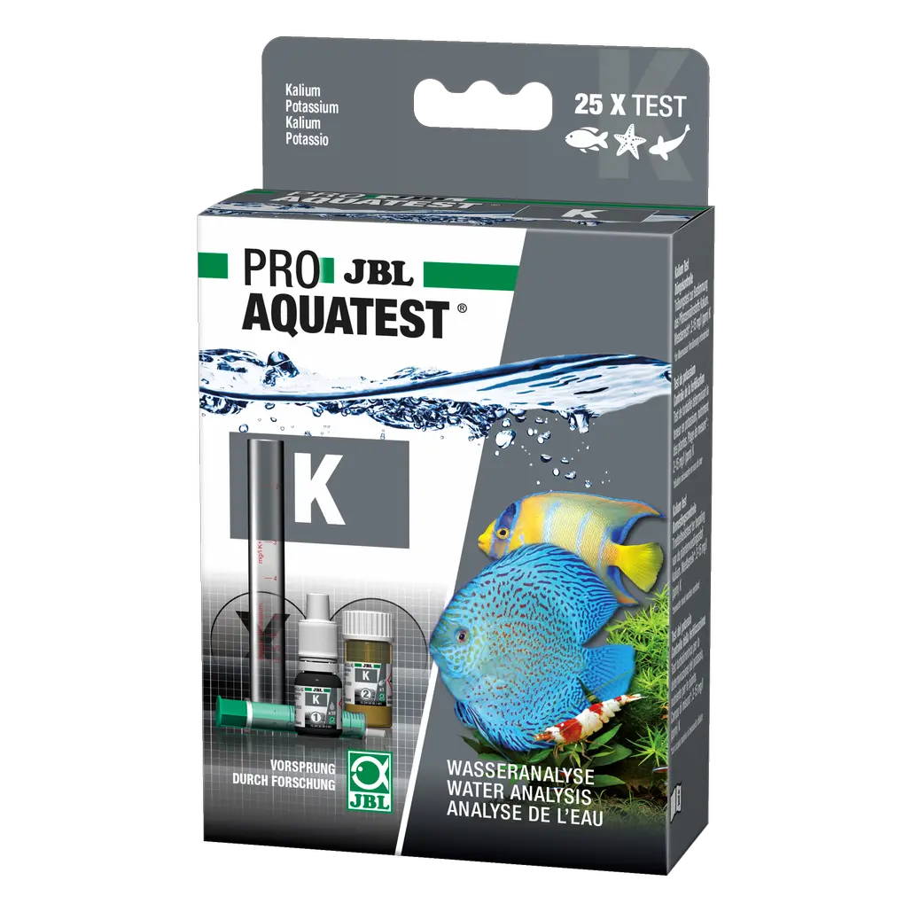 For perfect aquarium plant growth: determining the optimum potassium level for fertiliser control in freshwater aquariums