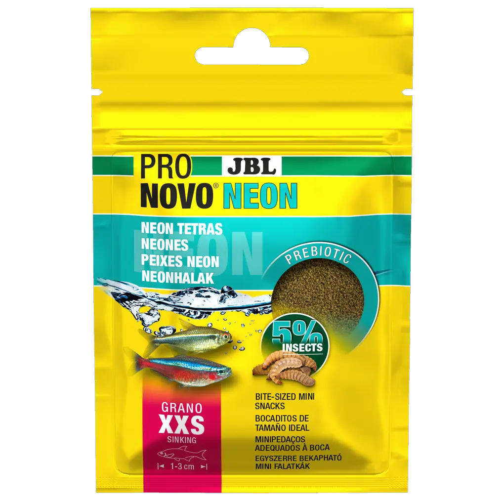 Prebiotic & sinking aquarium fish food: Special fibre in the food provides the beneficial intestinal bacteria with nourishment for healthy digestion. Healthy digestion means less excretion and therefore less water pollution.