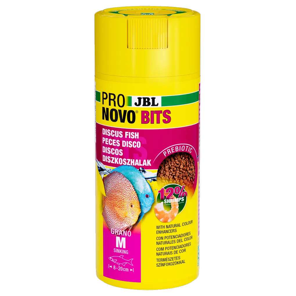 Prebiotic & sinking aquarium fish food: Special fibre in the food provides the beneficial intestinal bacteria with nourishment for healthy digestion.