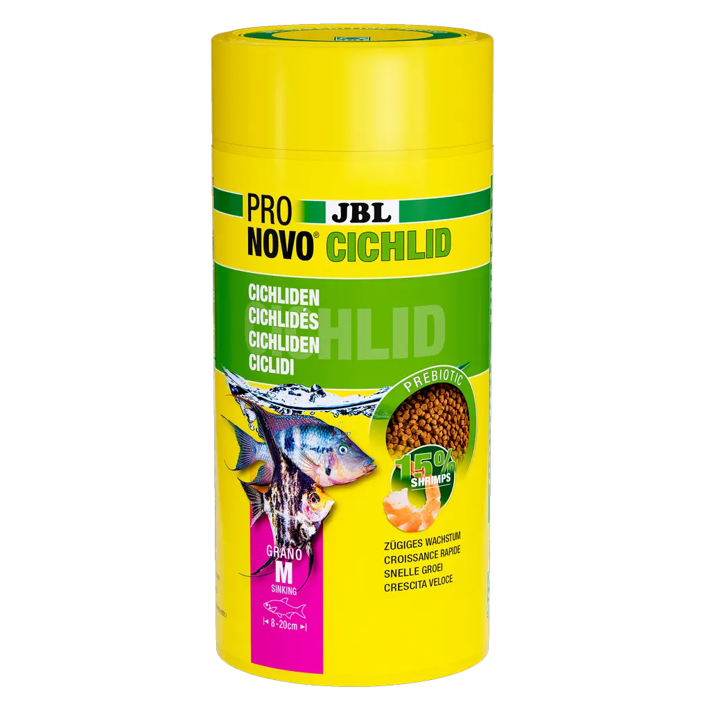 Prebiotic & sinking aquarium fish food: Special fibre in the food provides the beneficial intestinal bacteria with nourishment for healthy digestion.