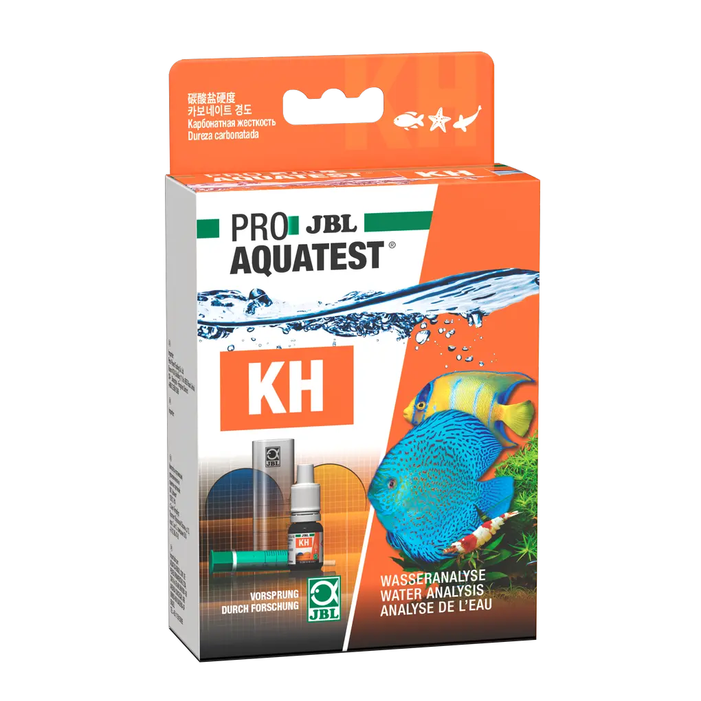 Simple and reliable monitoring of water values in aquariums and ponds. Determination of the optimum carbonate hardness for fresh and salt water.