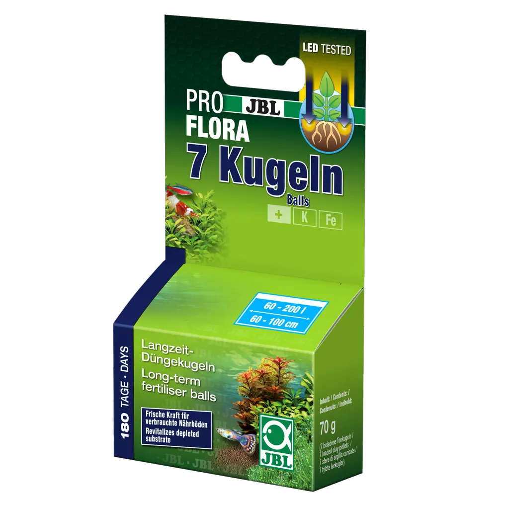 Basic care for plant roots: specially manufactured clay balls loaded with nutrients for freshwater aquariums