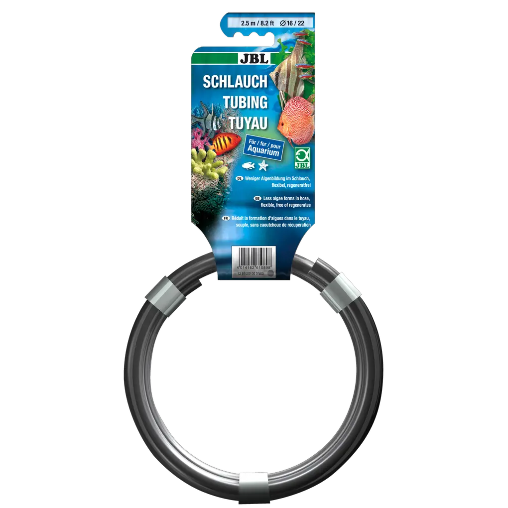 Flexible, grey water hose available in various diameters and lengths (4/6; 9/12; 12/16; 16/22; 19/25)