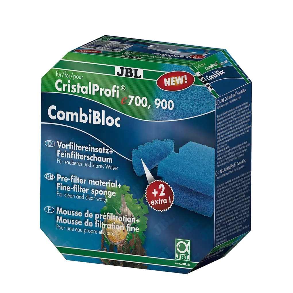 Clean and healthy water: pre-filter insert and filter foam for the top basket of the CristalProfi e filter