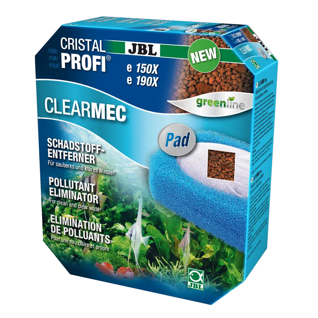 Clean and healthy water: Set with nitrite, nitrate and phosphate remover for CristalProfi e filter baskets