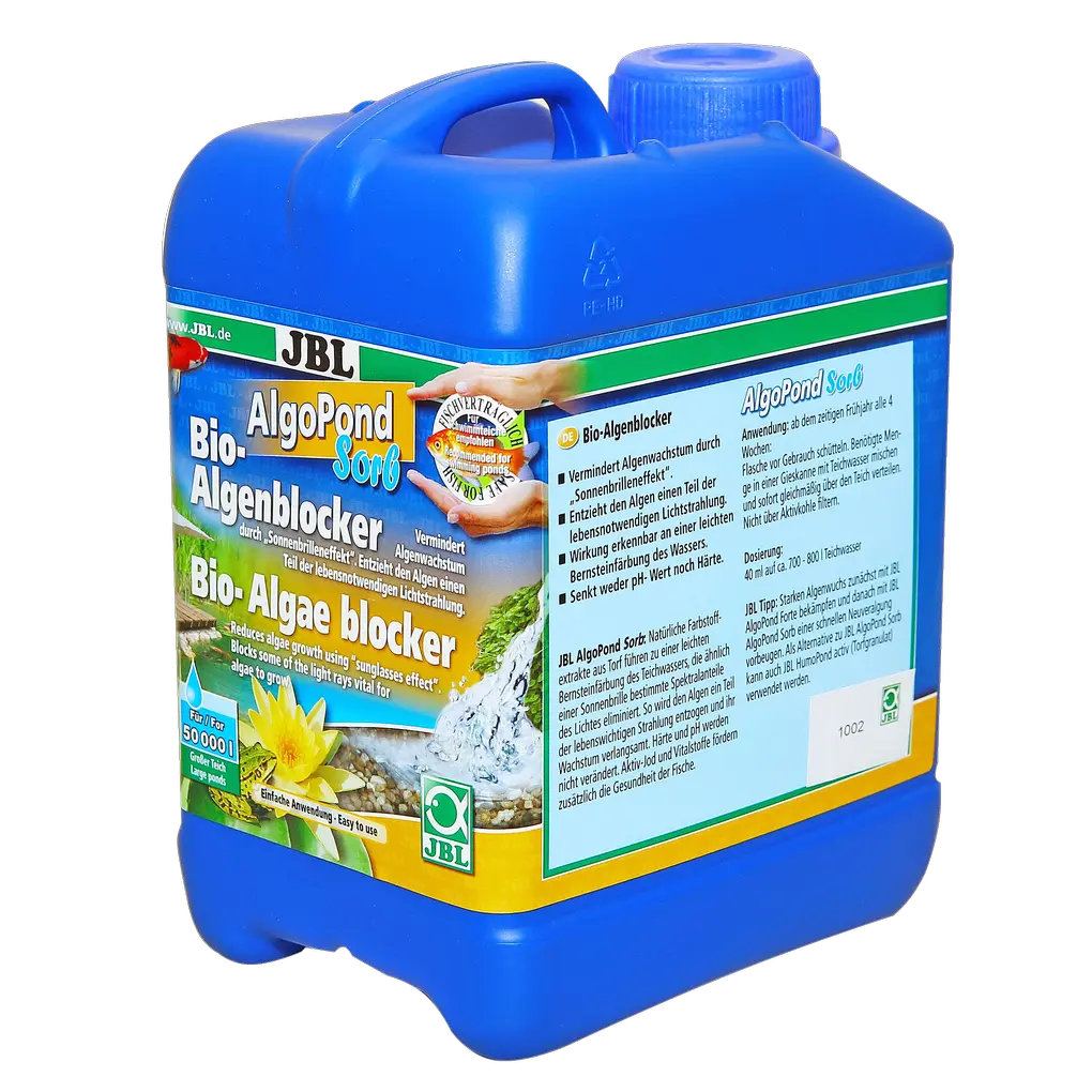 Crystal clear water by reducing algae growth – biological algae blocker for ponds