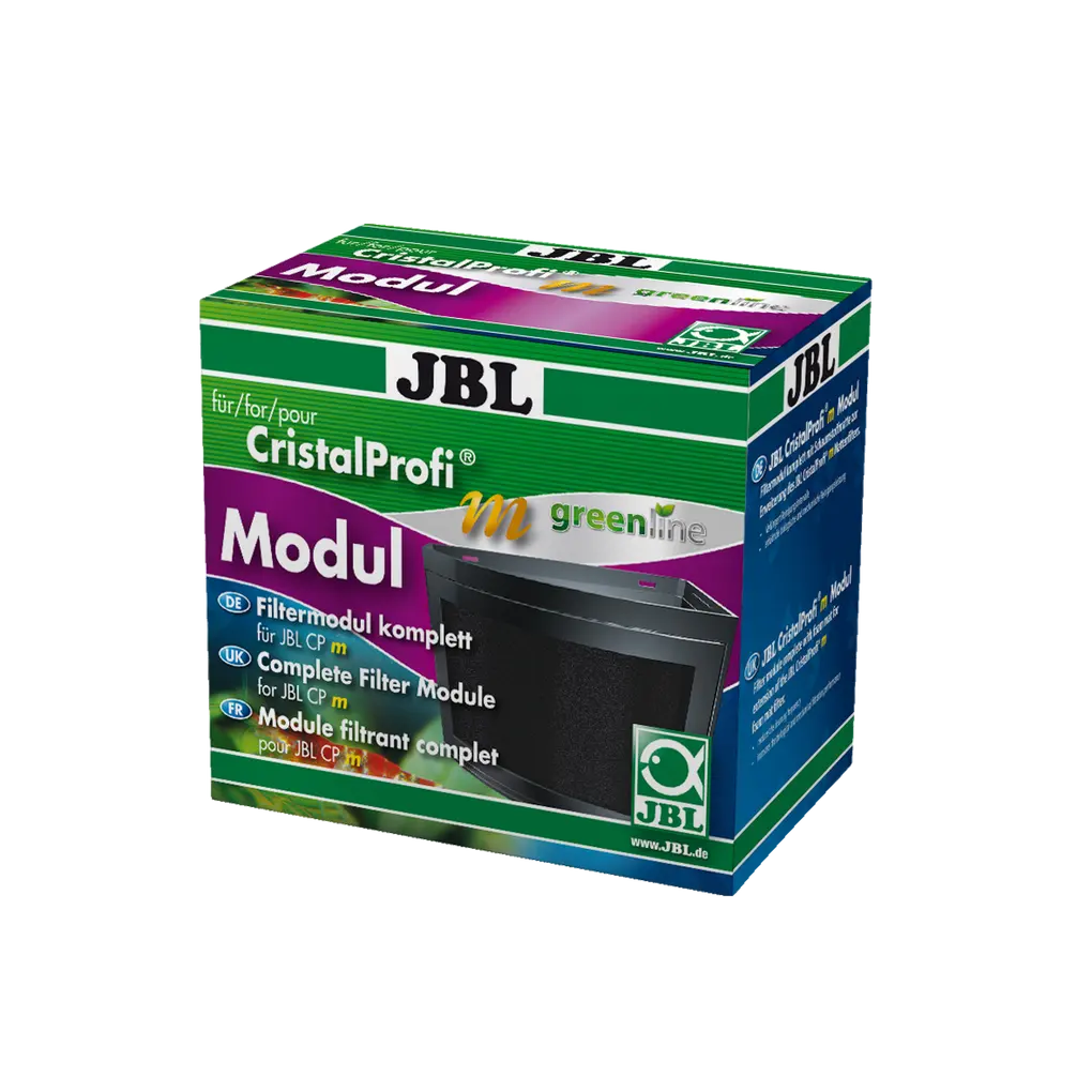 For expanding the CristalProfi m internal filter: Complete filter module
