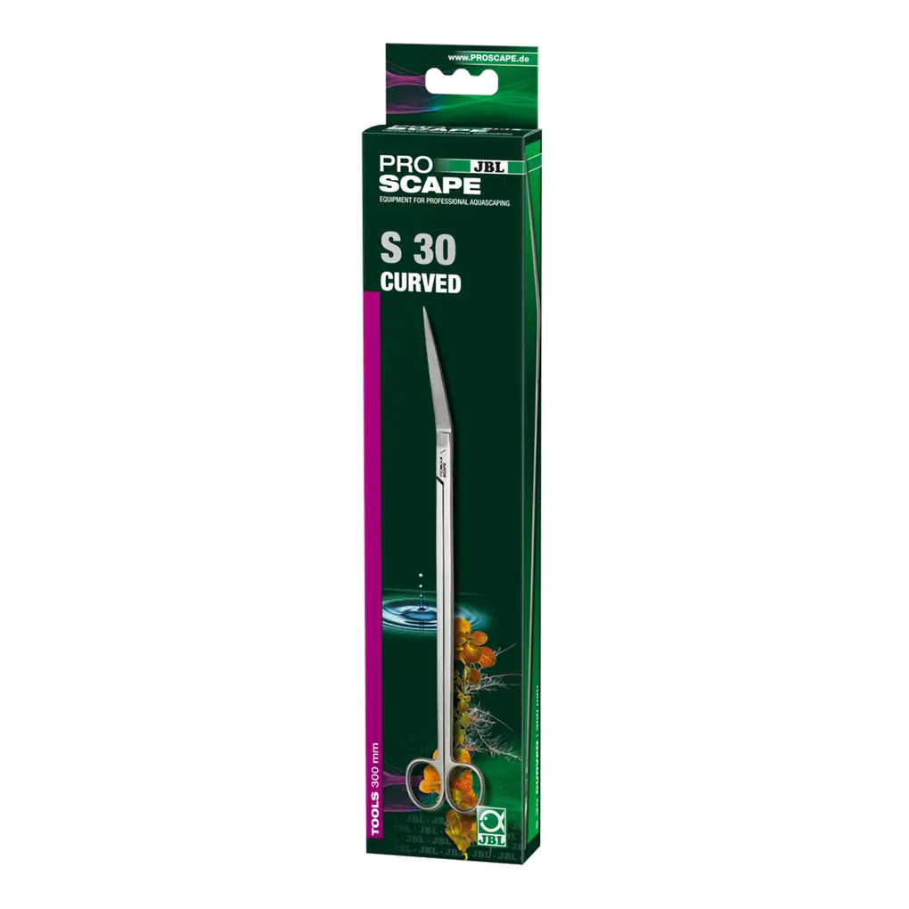 Coupe professionnelle et pratique des plantes pour l'aménagement des aquariums : ciseaux de coupe coudés pour l'entretien des plantes dans l'aquascaping.