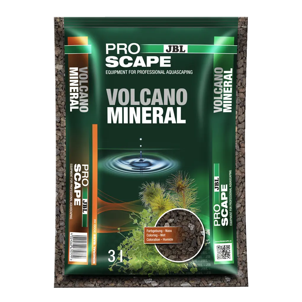 Volcanic rock substrate as a stable foundation for stone and driftwood structures: Special substrate for aquascaping aquariums