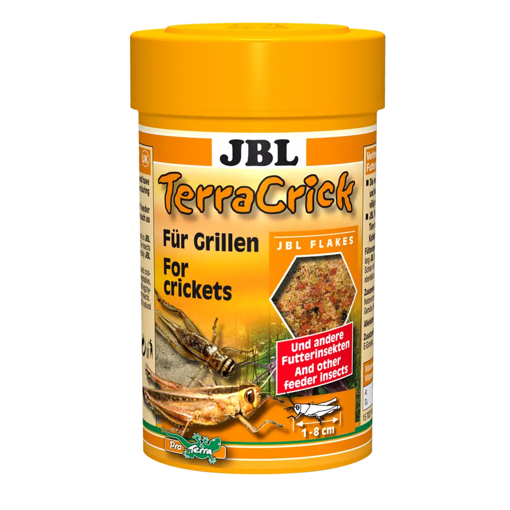 Improving the nutritional value of feed insects for terrarium animals: Complete feed for crickets and other insects