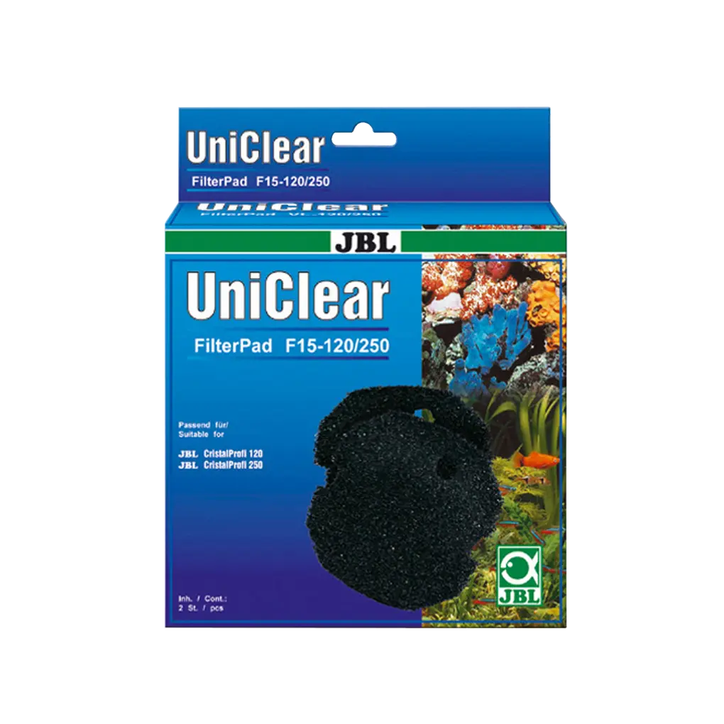 Mousse grossière à pores ouverts avec une largeur de pores de 15 ppi : FilterPad pour filtre Christal Profi