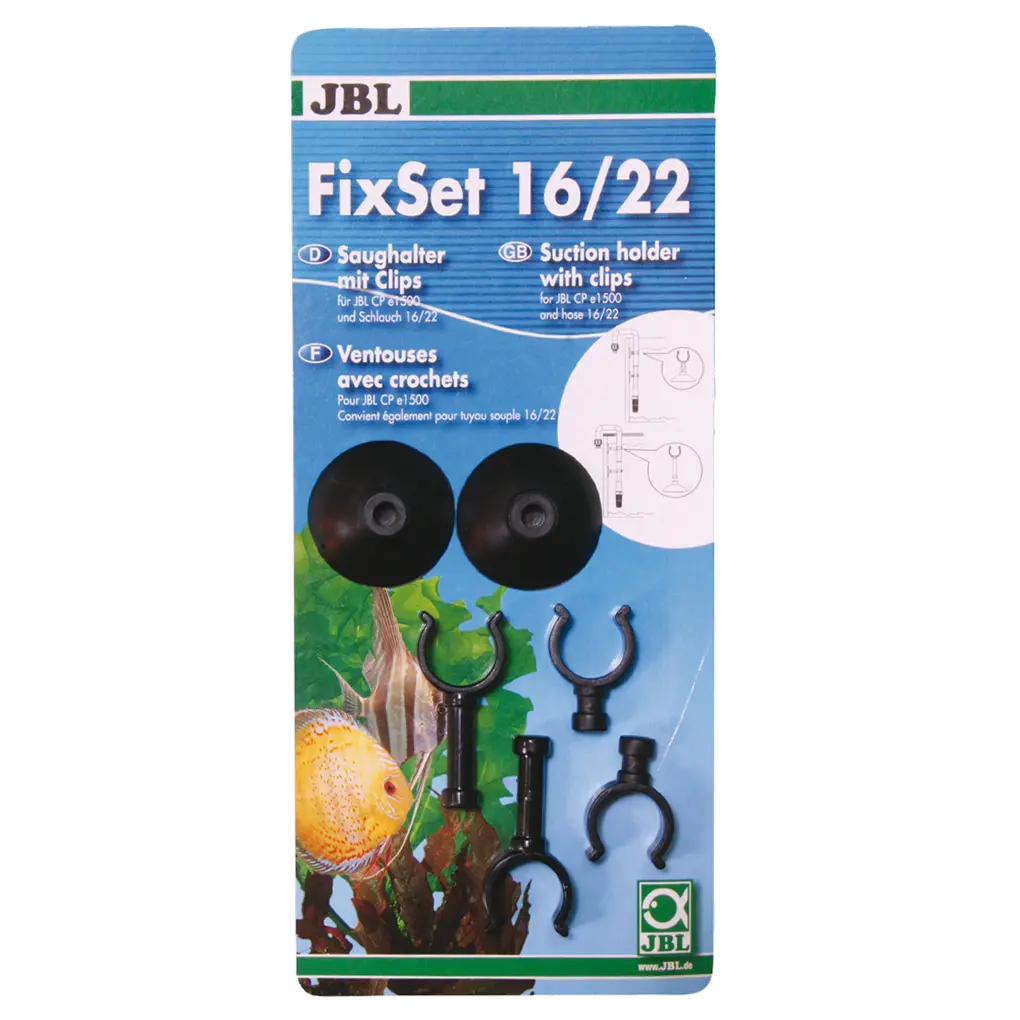 Accessoires pour filtres extérieurs : kit d'aspiration et d'entretoises pour tuyaux et flexibles