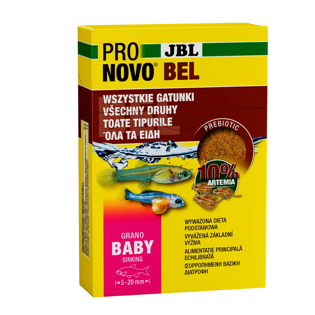 Plnohodnotná výživa, optimální růst a krásné barvy díky krevetkám Artemia. Sada práškového krmiva se 3 sáčky s různými velikostmi krmiva pro mladé ryby všech akvarijních ryb.