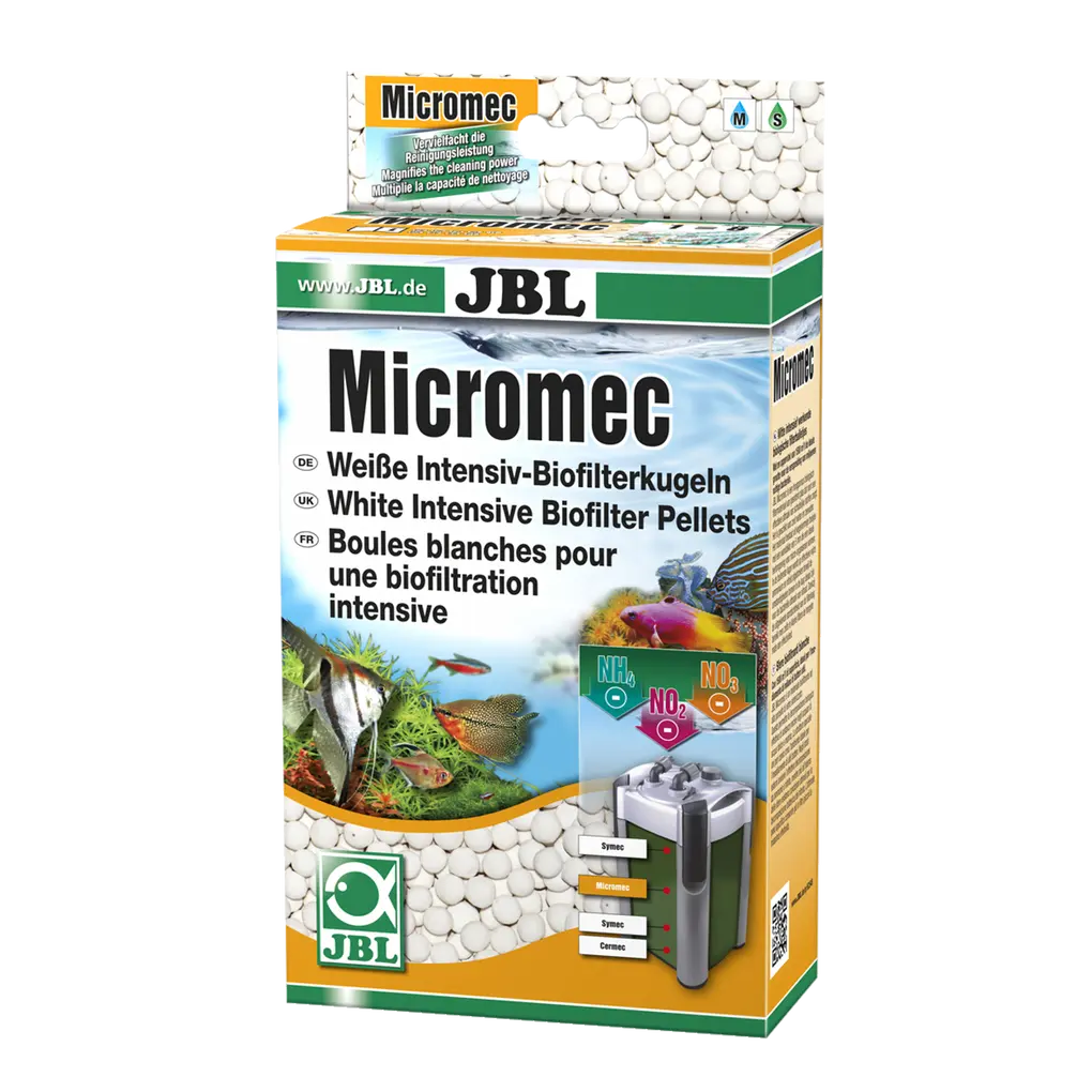 Dégradation biologique des polluants dans les aquariums d'eau douce et d'eau de mer : billes de verre bio-frittées pour utilisation dans les filtres d'aquarium