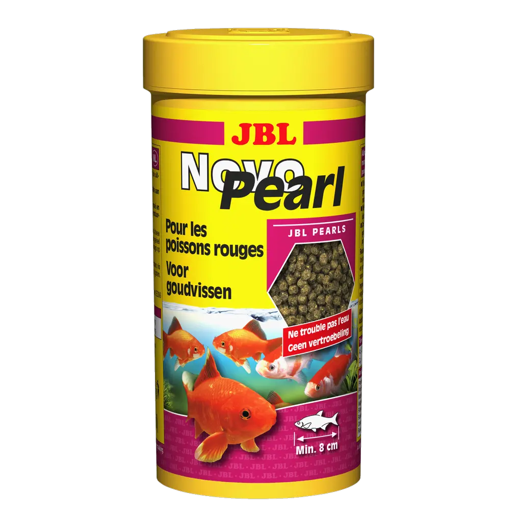 Alimentation complète et croissance optimale des poissons rouges