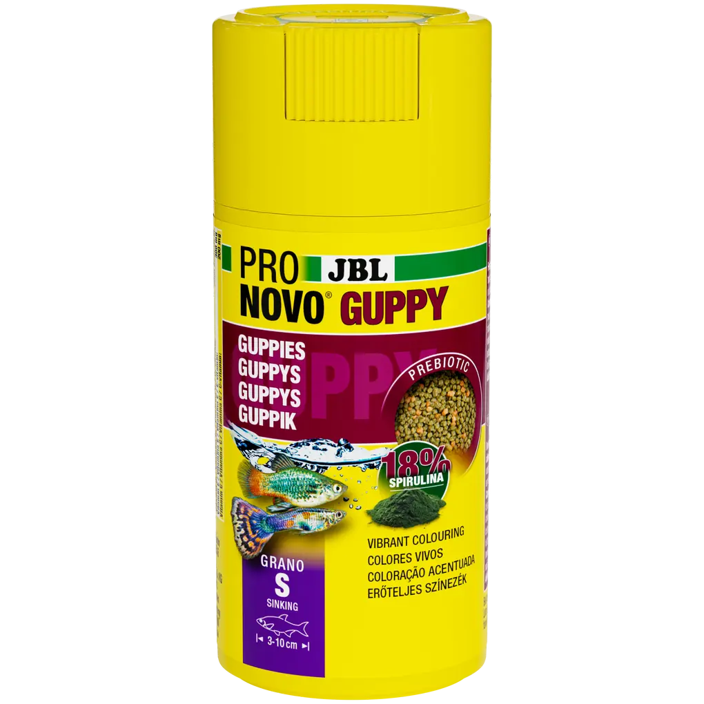 Prebiotic & sinking aquarium fish food: Special fibre in the food provides the beneficial intestinal bacteria with nourishment for healthy digestion.