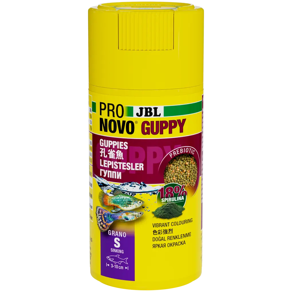 Prebiotic & sinking aquarium fish food: Special fibre in the food provides the beneficial intestinal bacteria with nourishment for healthy digestion.