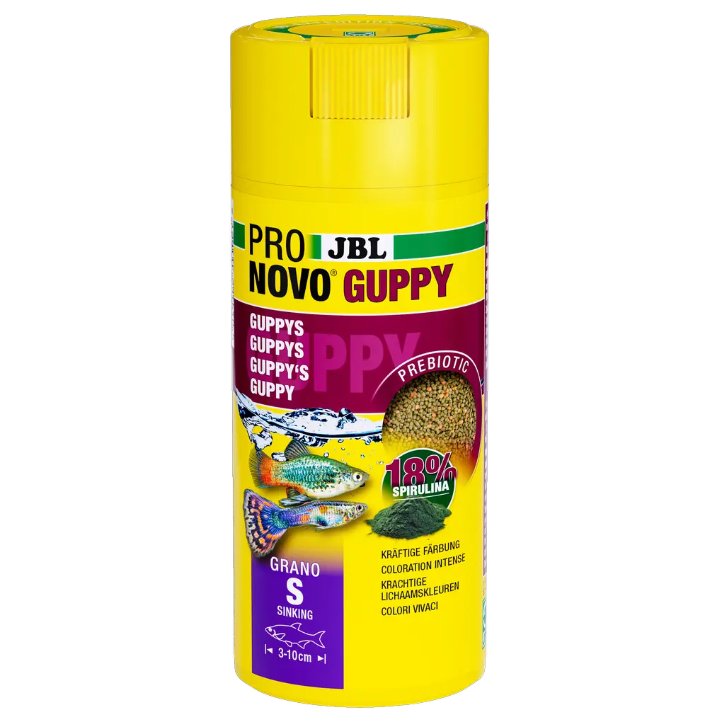 Prebiotic & sinking aquarium fish food: Special fibre in the food provides the beneficial intestinal bacteria with nourishment for healthy digestion.