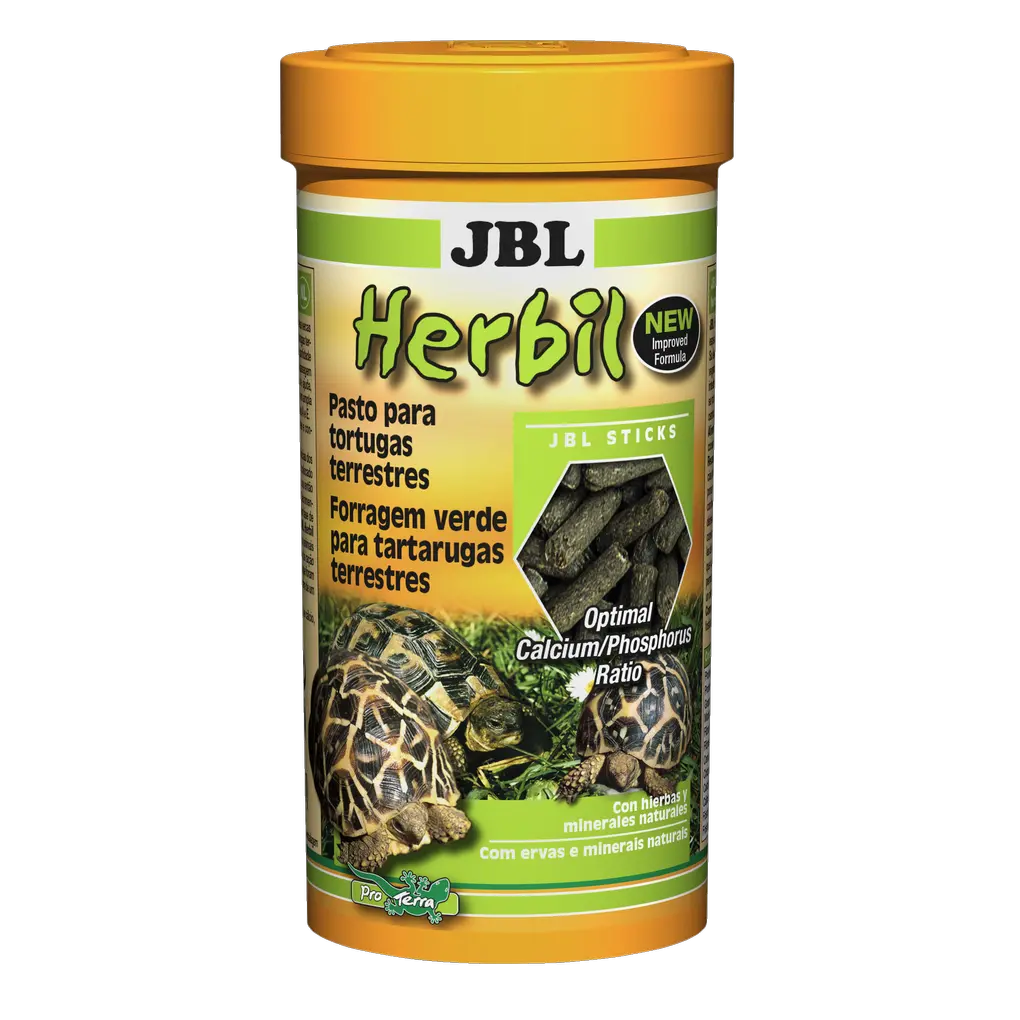 Pellets de forraje verde con minerales y vitaminas para todas las especies de tortugas terrestres.