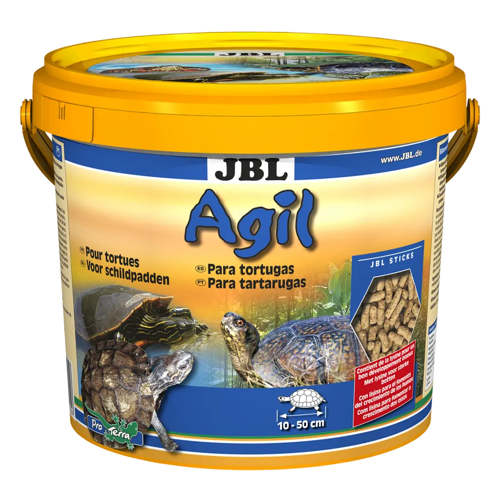 Spécialement adapté aux besoins alimentaires des tortues aquatiques et des tortues des marais : aliment complet sous forme de bâtonnets flottants pour tortues de 10 à 50 cm.